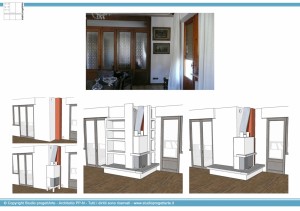 Progetto termocamino