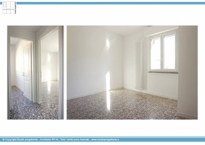 Appartamento B - Camere e disimpegno  