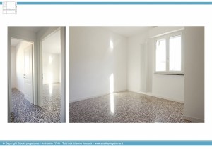 Appartamento B - Camere e disimpegno  